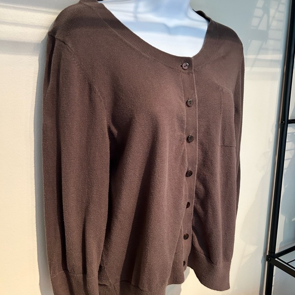 Gap Women’s Brown Cardigan Size Large - Picture 3 of 9